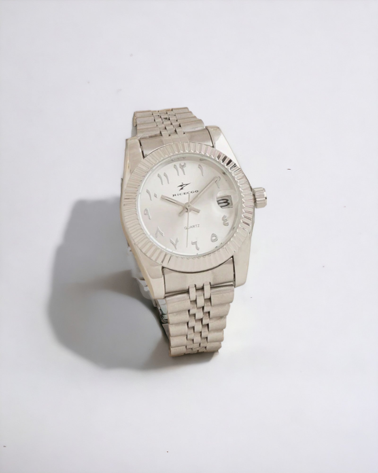 Arabic Watch White Dial - Femme